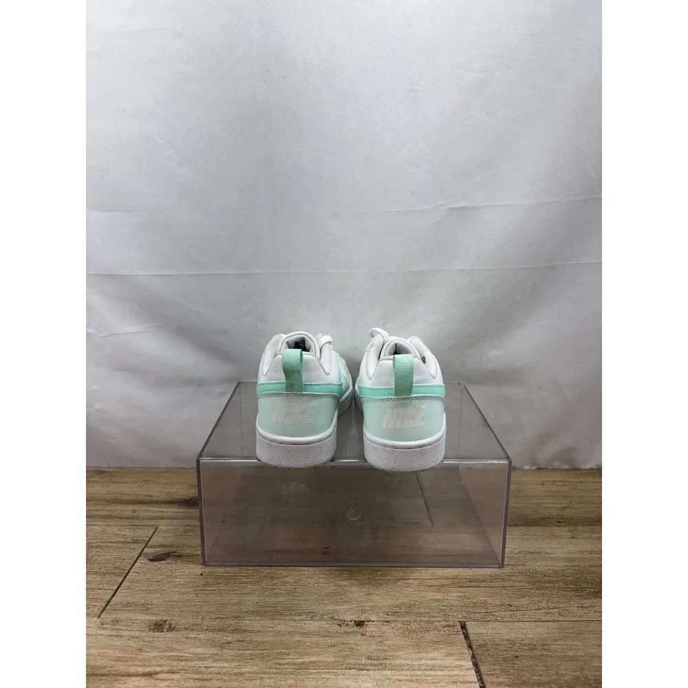 Nike Court Borough Low 2 White Mint Green‎ Sneakers Shoes Casual Size 7.5